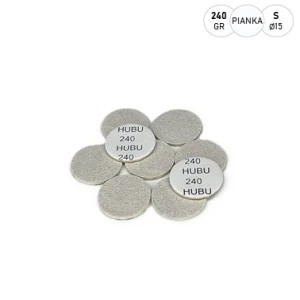 Hubu NAKŁADKI z pianką na PODODYSK ø15mm #240-  50 szt.  