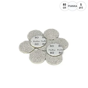 Hubu NAKŁADKI z pianką na PODODYSK ø15mm #80-  50 szt.  