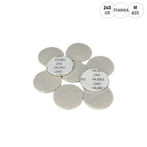Hubu NAKŁADKI z pianką na PODODYSK ø20mm #240-  50 szt. 