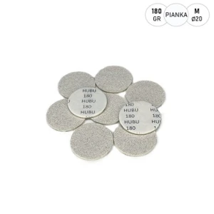 Hubu NAKŁADKI z pianką na PODODYSK ø20mm #180-  50 szt.  