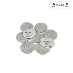 Hubu NAKŁADKI z pianką na PODODYSK ø20mm #100-  50 szt. 