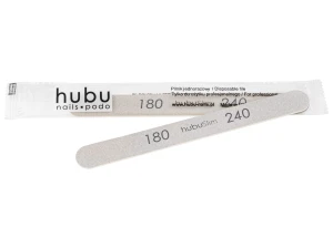 Hubu pilnik do paznokci PROSTY SLIM  180/240, folia
